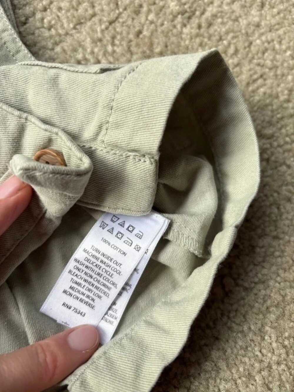 🟩Tahari Utility Vest Toddler 3T - Picture 4 of 4
